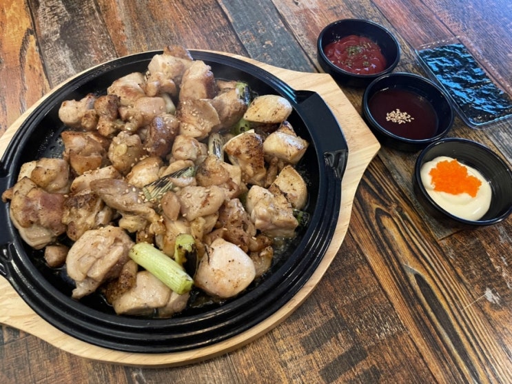  천안 신부동 술집 용맹주점 닭 소금구이 맛집