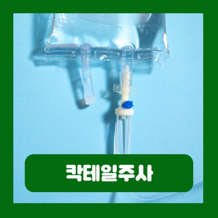  마이어스 칵테일주사 가격 실비 수액 효과 부작용 주입 시간