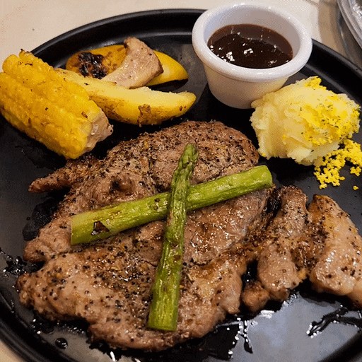  전주 인후동 맛집 [명륜진사갈비 전주인후안골점] 삼겹살 돼지갈비 후려페퍼스테이크 숯불구이 고기 맛집