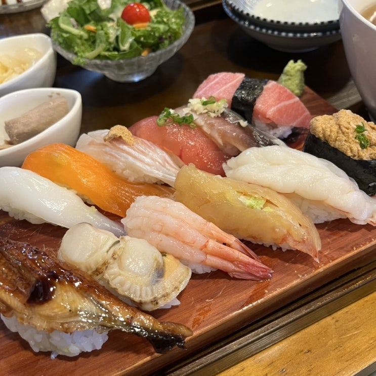  왕십리 엔터식스 맛집 초밥은 스시도쿠