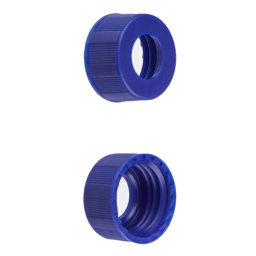  [플라스틱] 9-425mm 블루 오픈 홀 스크류 캡 9-425mm Blue Open Hole Screw Cap