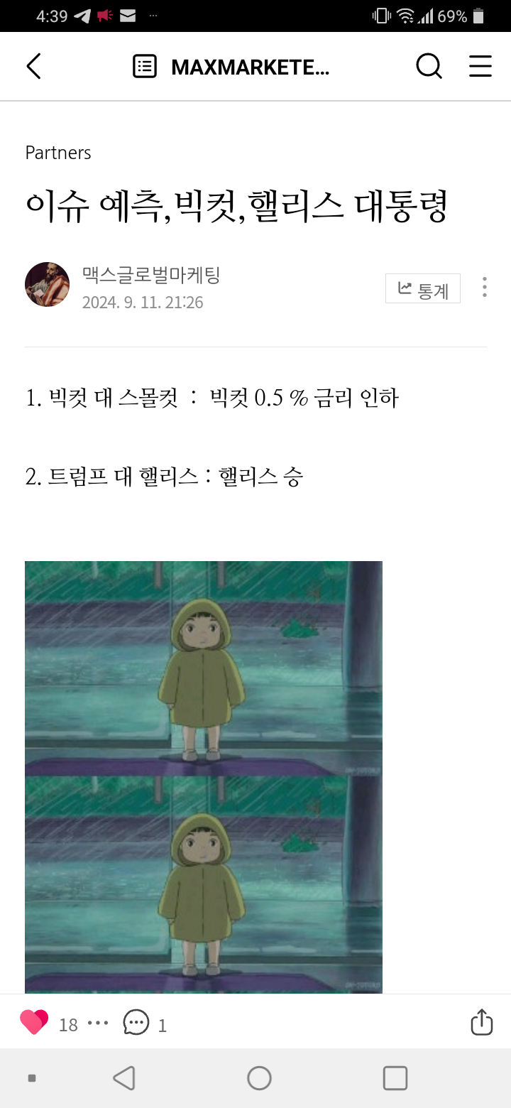 빅컷과 예측 빅컷과 예측