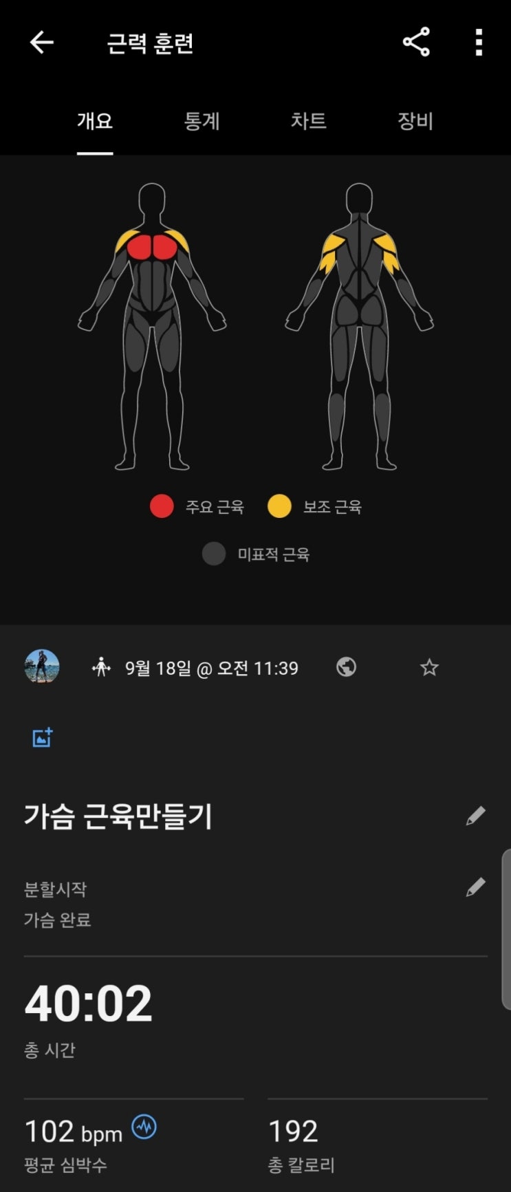  헬스 가슴운동 제대로 시작해보기/24.09.18
