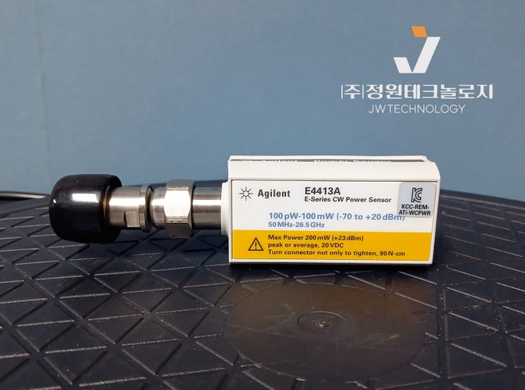  E4413A(26.5GHz) CW파워센서 Power Sensor  렌탈 및 판매-정원테크놀로지