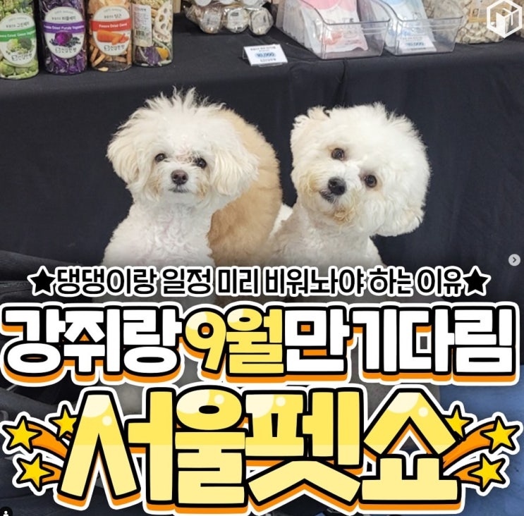  서울펫쇼 세텍(SETEC) 무료관람 사전등록하는 법/주차안내/꿀팁