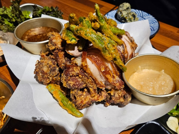  대전 갈마동 야식 보쌈 튀김 족발 맛집 마늘집 방문후기