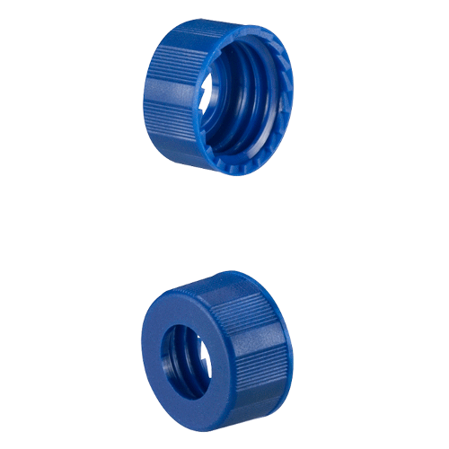  [플라스틱] 9-425mm 블루 오픈 홀 스크류 캡 9-425mm Blue Open Hole Screw Cap
