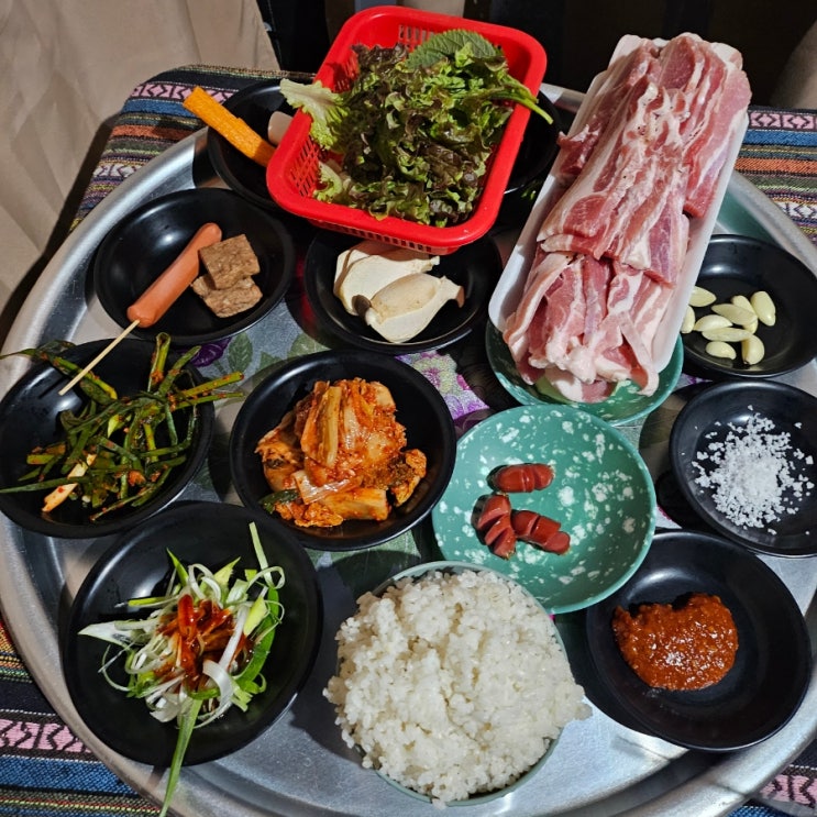  [경남 남해 숙소] 고기무한리필 남해더왕글램핑