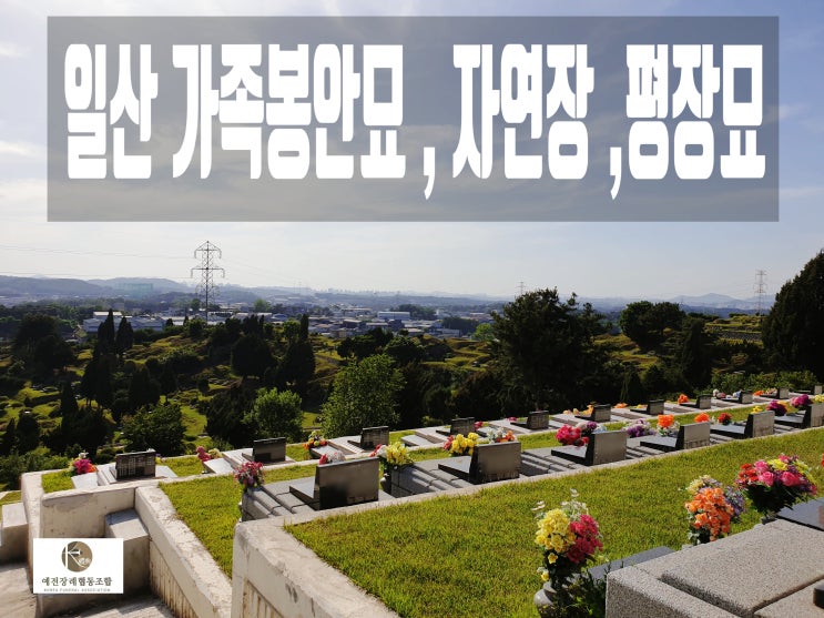  가족봉안묘 자연장 평장묘 일산공원묘지 분양가격 안내
