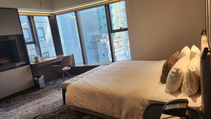  홍콩섬 가성비 호텔 셩완 아크보호텔 프리미엄 시티뷰 더블룸