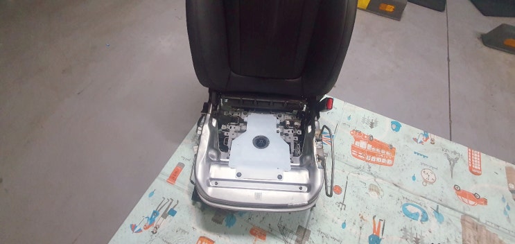  오산실내크리닝 그랜저 시트 분해세척 오염 제거 세차