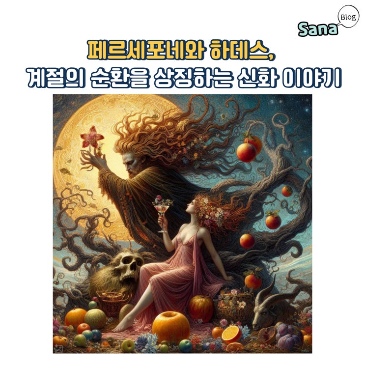  페르세포네와 하데스, 계절의 순환을 상징하는 신화 이야기