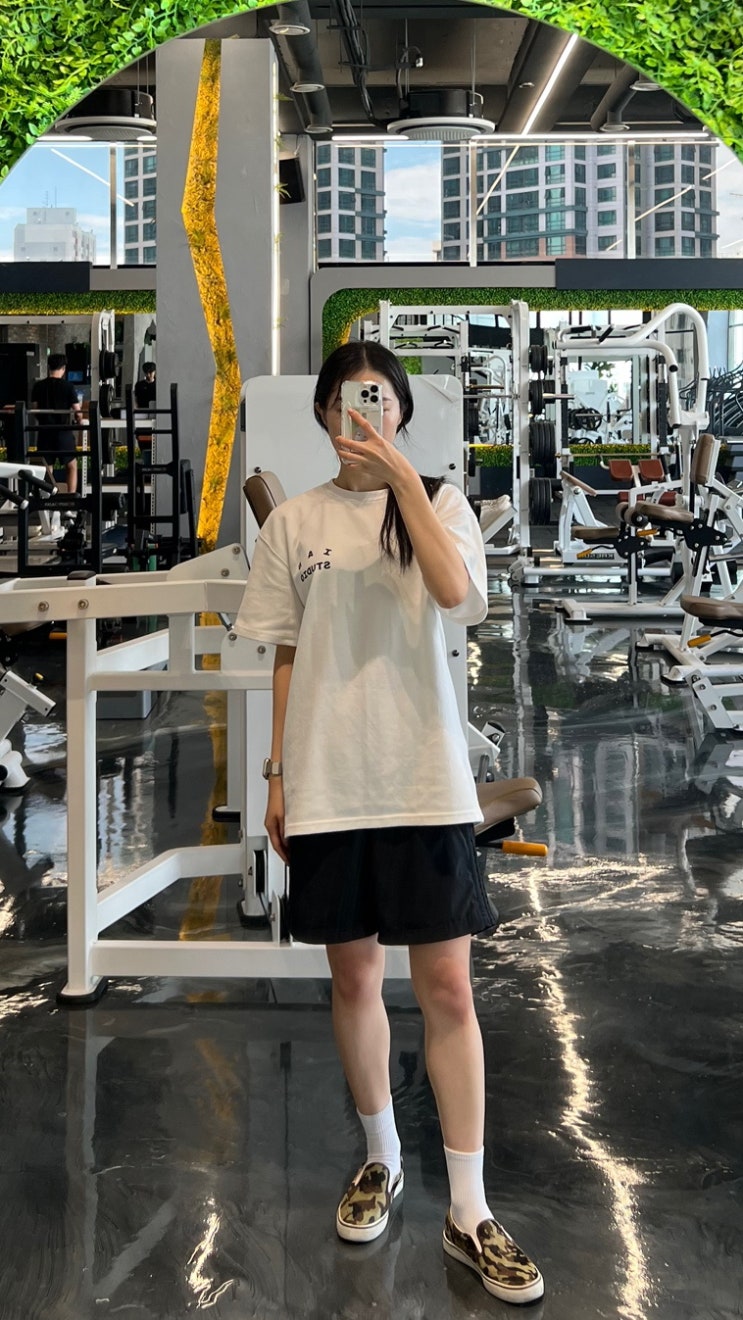 신중동 pt 혼자 연습하는 주말 운동 루틴(케이브짐 어깨 부시기)