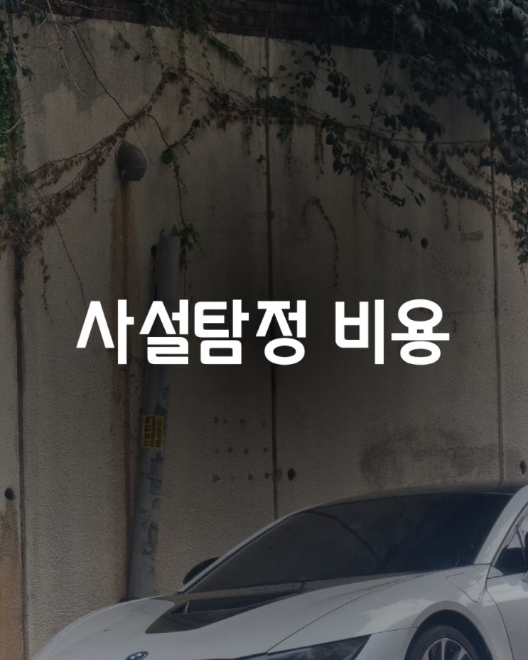  사설탐정 업체 선정 시 유의할 점 의뢰비용