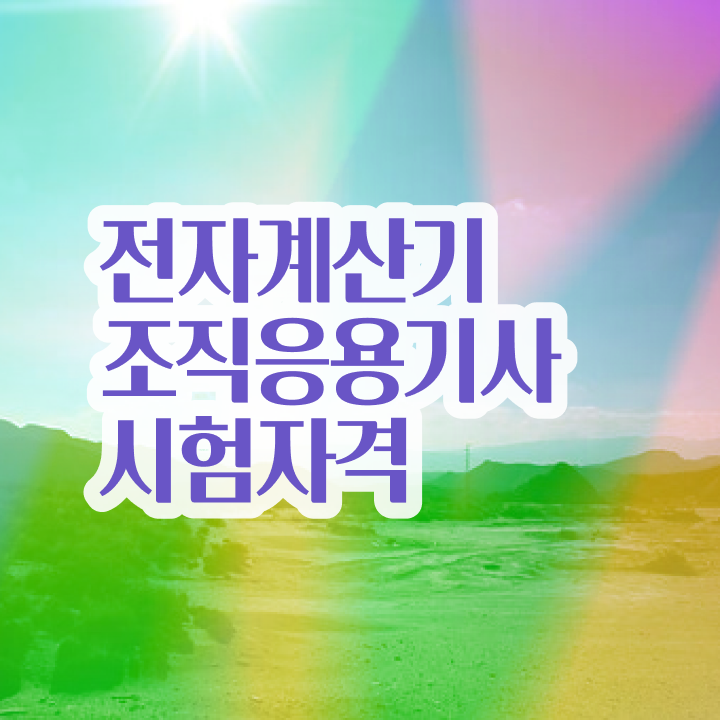  전자계산기조직응용기사 전자계산기조직응용기사 응시자격 온라인으로 쉽고 빠르게 끝낸 비법