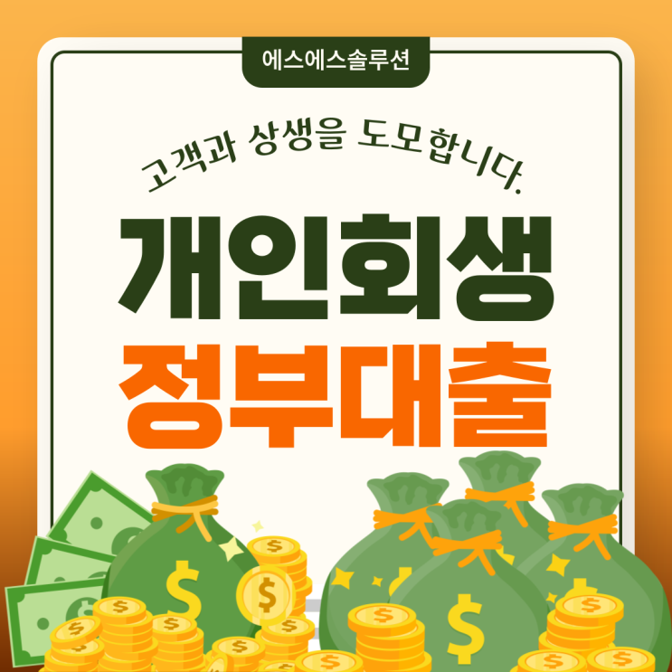  개인회생 중 정부 대출을 포함한 다양한 금융 솔루션