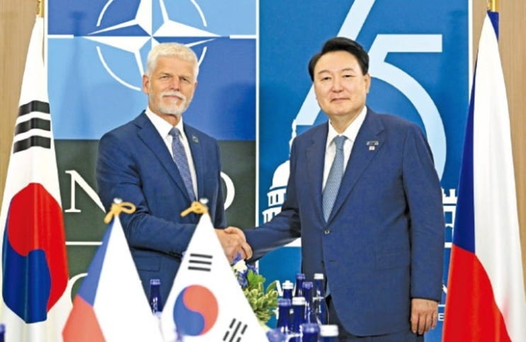 재건 협력사업' 지원 합의…양국 <b>동반자관계</b> 격상 추진