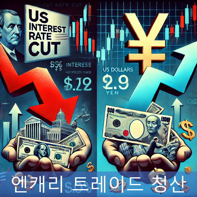 미국 금리 인하와 엔 캐리 트레이드 청산: 글로벌 금융 시장의 변화와 영향, 증시 폭락과의 관계 미국 금리 인하와 엔 캐리 트레이드 청산: 글로벌 금융 시장의 변화와 영향, 증시 폭락과의 관계