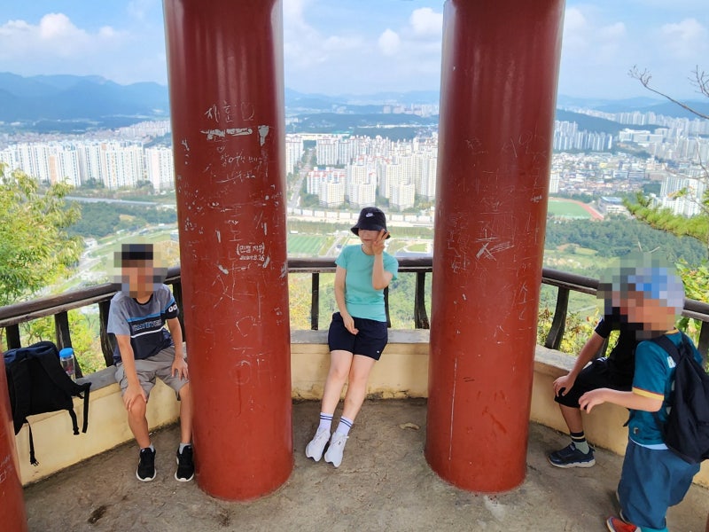 대전 구봉산 등산코스 최단 왕복 1시간 아이와 운동