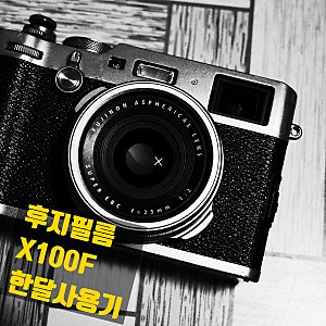 후지필름 X100F 한달 사용기.. 필름감성 사진을 원해?