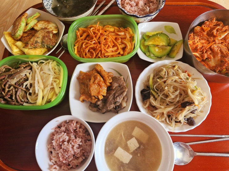  집밥을 해 먹기 위한 노력 추석 포함 9월 셋째 주 먹는 일상