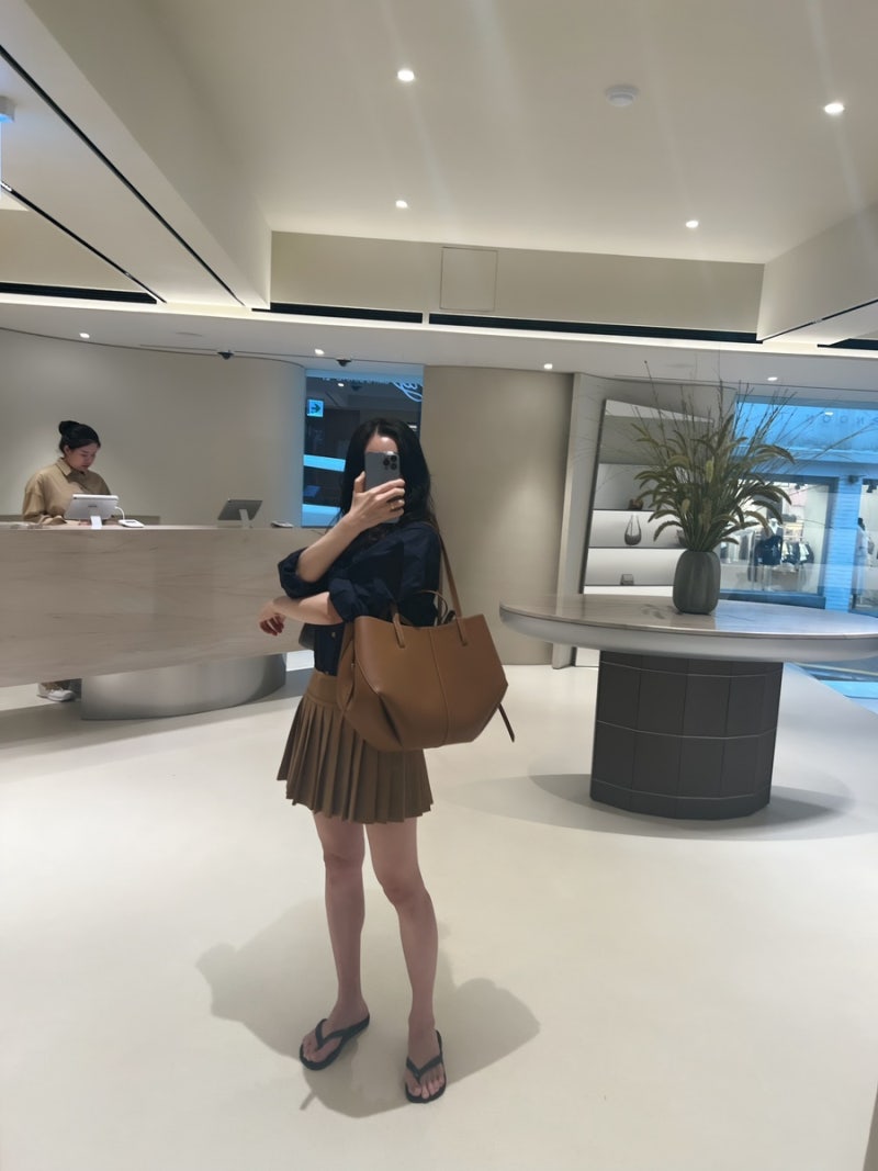 POLENE 폴렌느 가로수길 매장 한번에 가서 시미 카멜 구입!!
