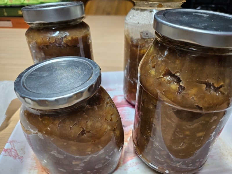 사과바나나쨈 만들기,보리빵 전기밥솥으로 만들기