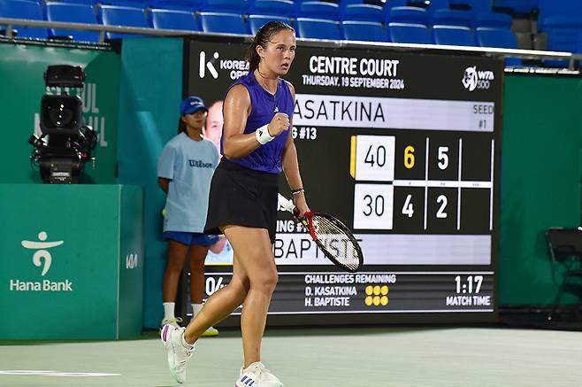  2024 WTA 코리아 오픈 결승전 미리보기: 다리아 카사트키나 vs 베아트리스 하다드 마이아! 