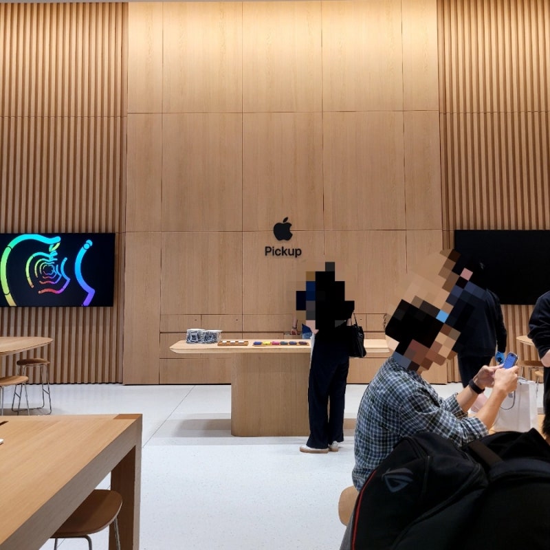 애플스토어 Apple 홍대점 방문 후기, 주차 팁