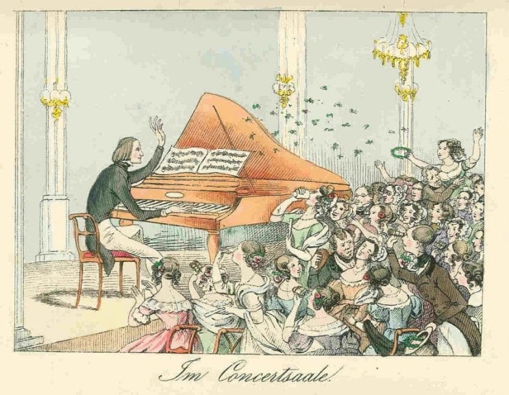  19세기에 이미 아이돌과 팬덤이 있었다? : 리스토마니아(Lisztomania)
