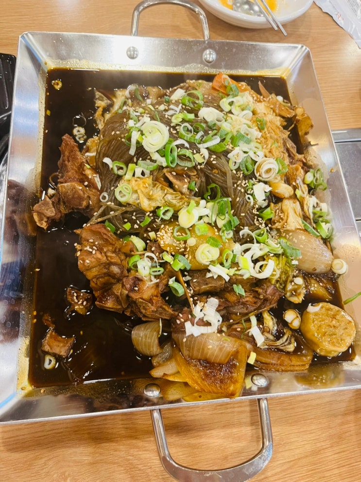  장성동 맛집 누리마을감자탕 등뼈찜 먹은 후기