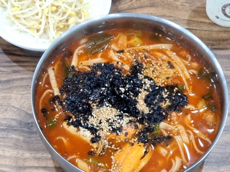 [양양 맛집] 양양 솔비치 근처 섭국 장칼국수 맛집 도원촌