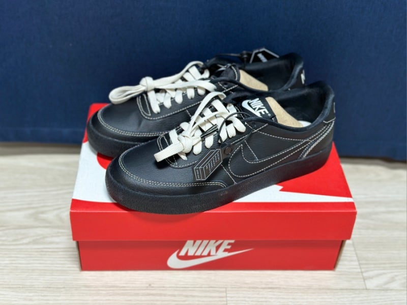 [NIKE]나이키 킬샷2 블랙 팬텀 HJ7263-010(구매 후기, 여자 사이즈 추천)