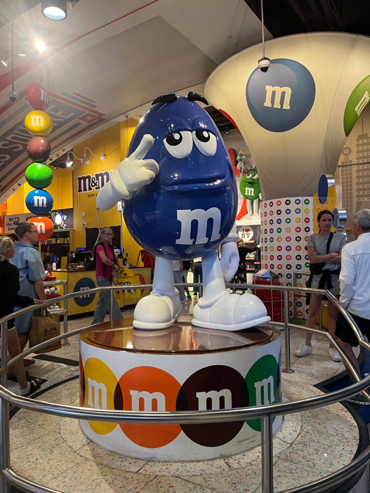  [뉴욕여행 14] 뉴욕 기념품 선물 추천 m&m 초콜릿 가격