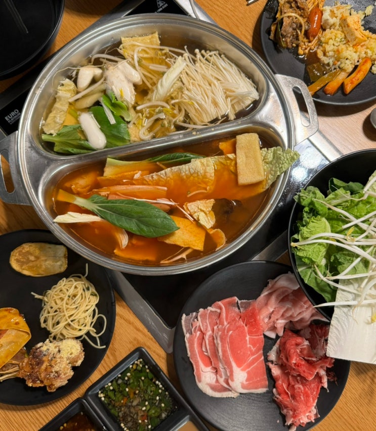  [순천만국가정원맛집] 순천 로운샤브샤브 NC순천점 무한리필샤브샤브 샐러드바