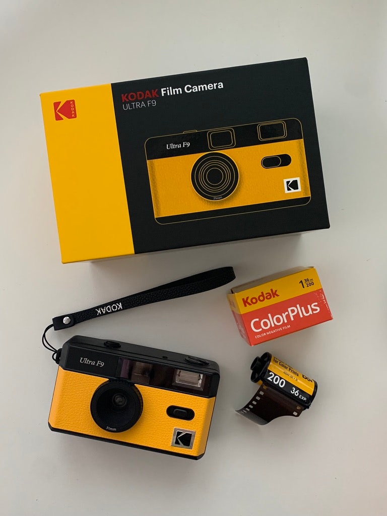 코닥 필름카메라 kodak 울트라 F9 언박싱, 사용법