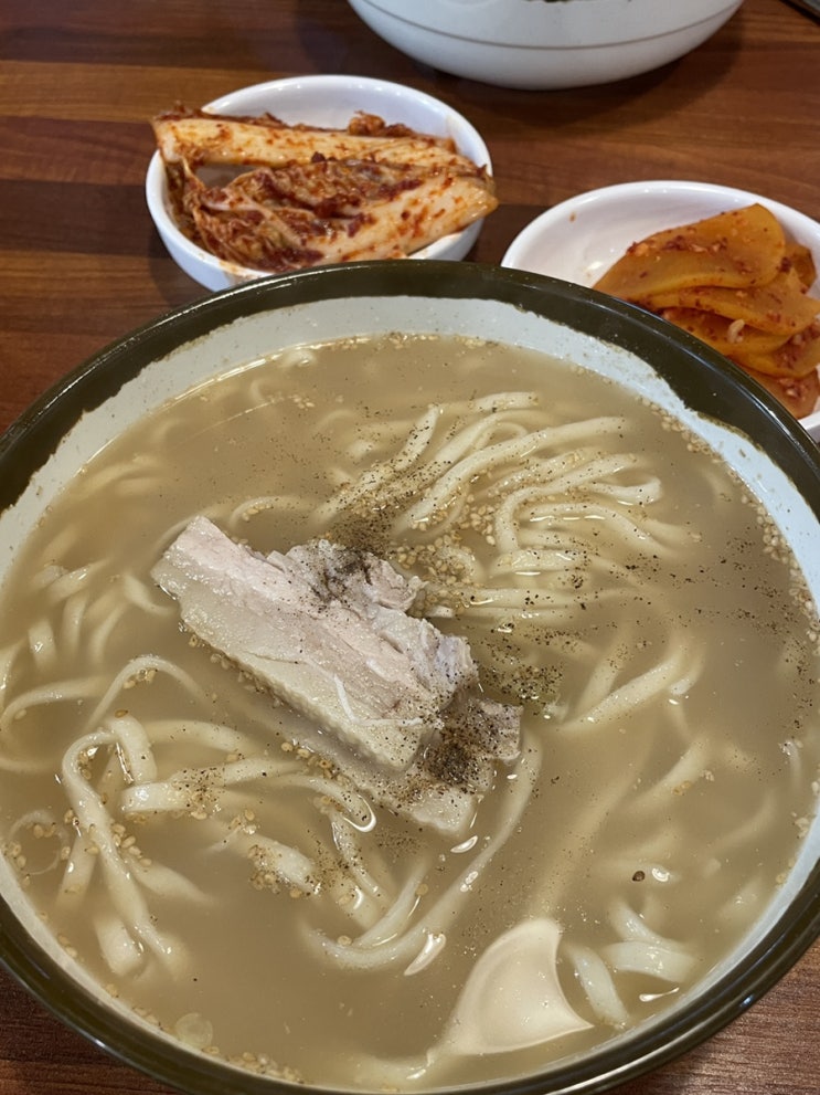  백제칼국수_부천시청역, 중동 현대백화점 근처 맛집 내돈내산 후기