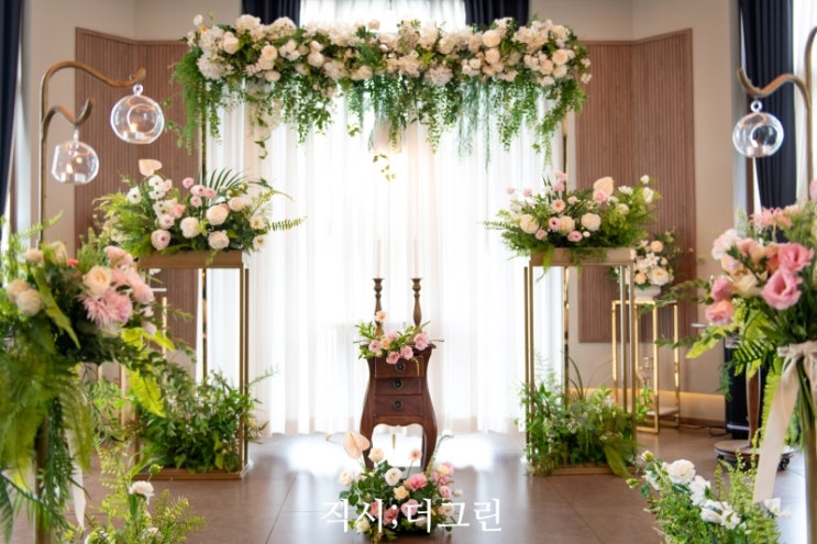  인천스몰웨딩 아름다운 가득한 '직시더그린' 잔여타임 안내