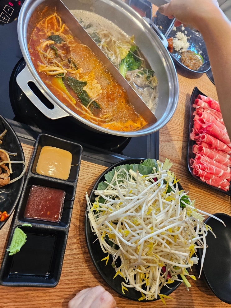  안녕하세요 체크줄눈입니다~!         일요일 샤브나라 무한리필