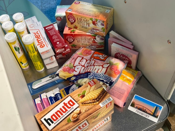  독일 쇼핑리스트 프랑크푸르트 공항 Rossmann 할인 필수템 내돈내산 추천 후기