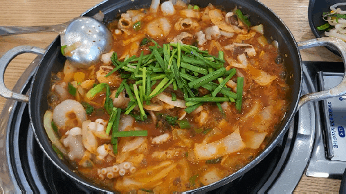  사하구 다대동 맛집 해산물 가득 낙곱새 낙지발이 몇개고