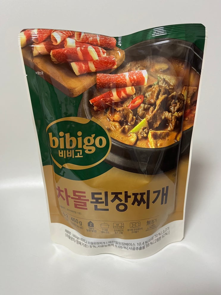  밥도둑 비비고 차돌된장찌개 : 밥이 사라지는 마법