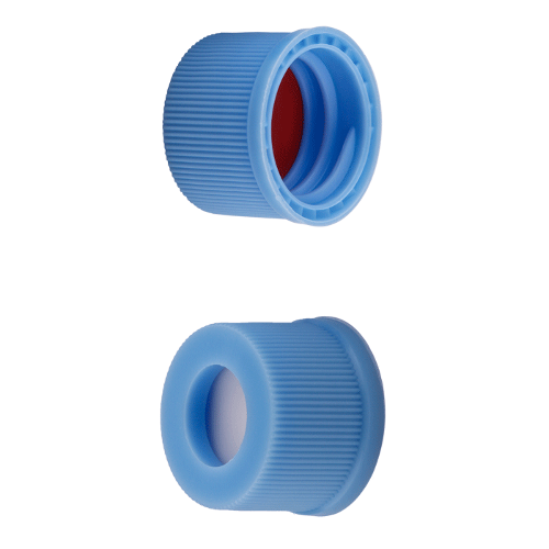  [플라스틱] 10-425mm 라이트 블루 스크류 캡 10-425mm Light Blue Screw Cap