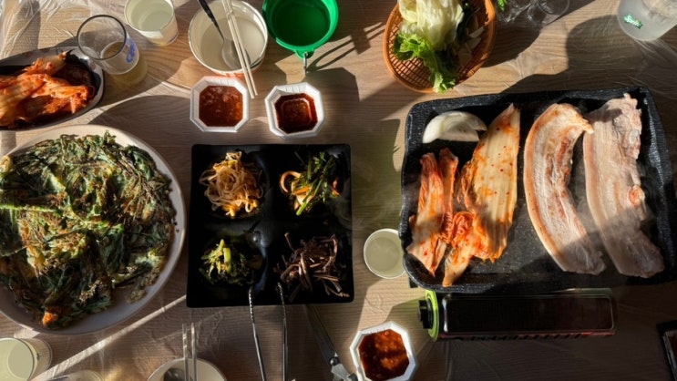  [용마쉼터] 중랑구 애견동반 맛집 망우동 야장 삼겹살