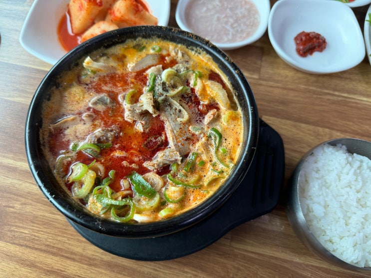  인제 갈골순대국 얼큰순대국 뼈해장국 현지인 맛집