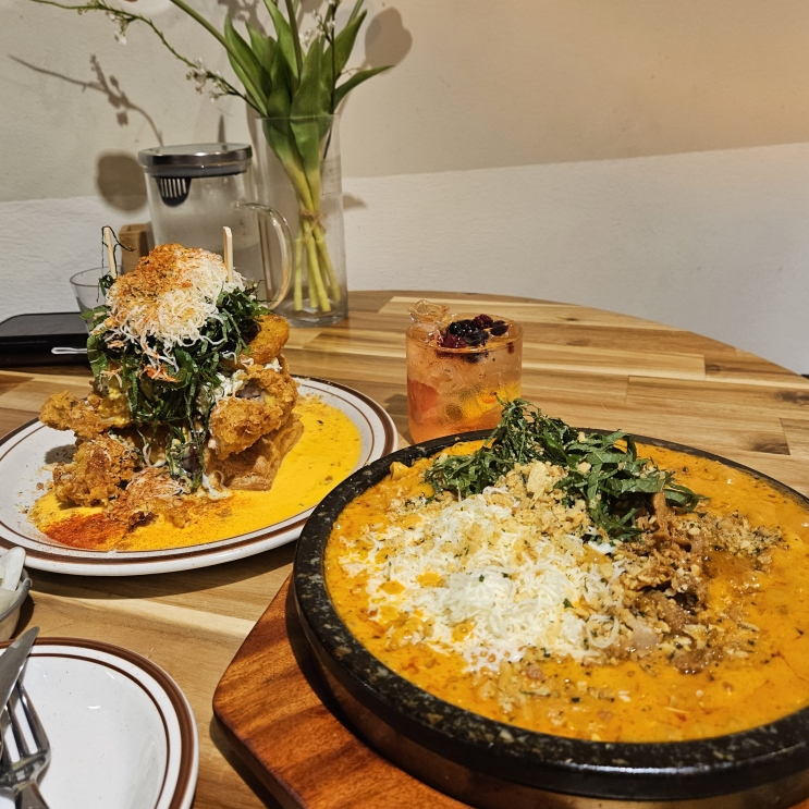  한국식 동티모르를 즐길 수 있는 청주 성안길 브런치 웨이팅맛집, 비케케선셋