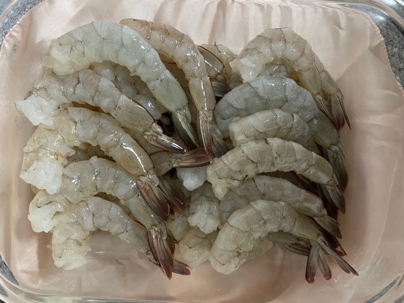 [와이비농수산]간단 간장 새우장 만들기-시판 소스 간장 ,흰다리새우