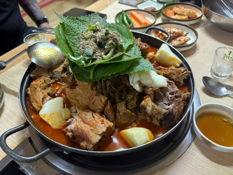  안산 선부동/선부역 현지인 로컬 맛집 추천 - 돌식당 할머니감자탕