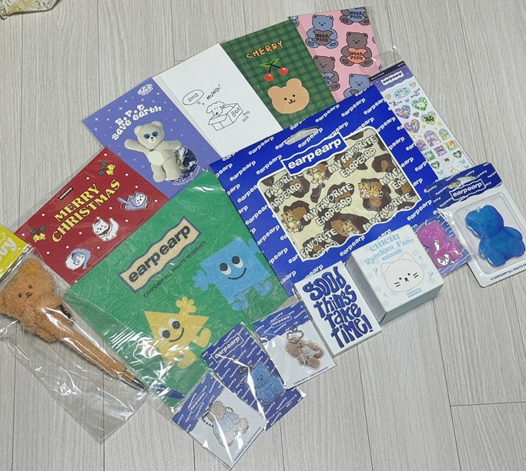  어프어프 럭키박스 달맞이상점 굿즈 16종 랜덤박스 후기