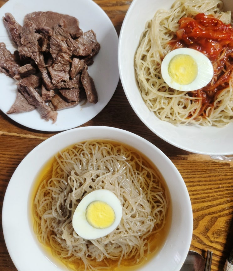  청수식품ㅣ시원하고 깔끔한 맛, 청수 냉면 솔직 후기 (물냉/비냉)